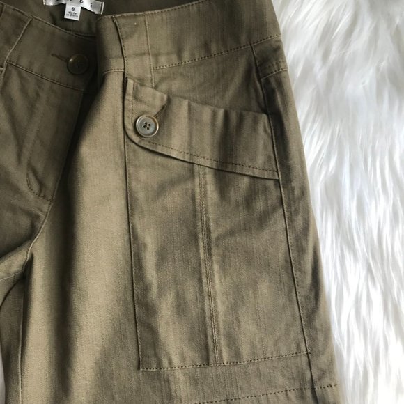 CAbi Olive Green Women's Cargo Shorts - Picture 5 of 9